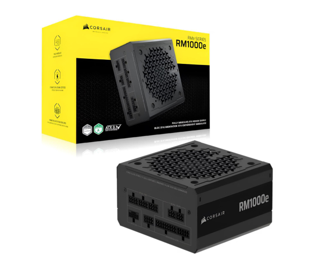 CORSAIR RM1000e 1000W 80 Plus Gold ATX 3.1 - 1317260 - zdjęcie